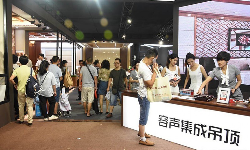 容聲集成吊頂館內(nèi)人氣爆棚