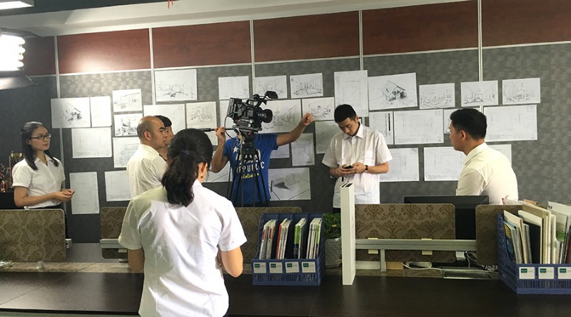 容聲集成吊頂宣傳片拍攝現(xiàn)場(chǎng)