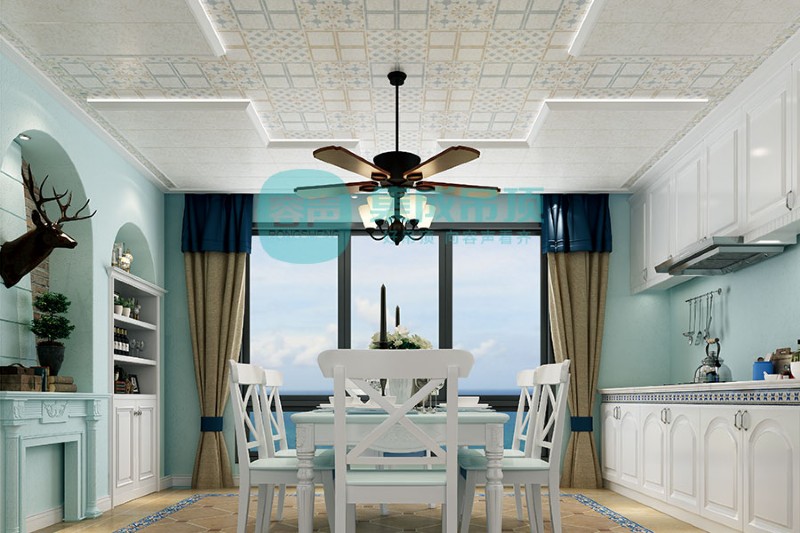 容聲集成吊頂?shù)刂泻ｏL格