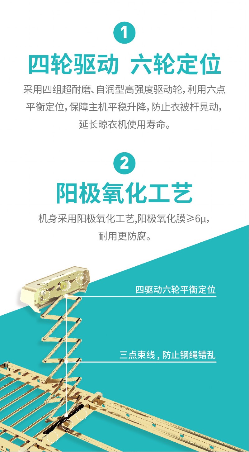 容聲智能晾衣機