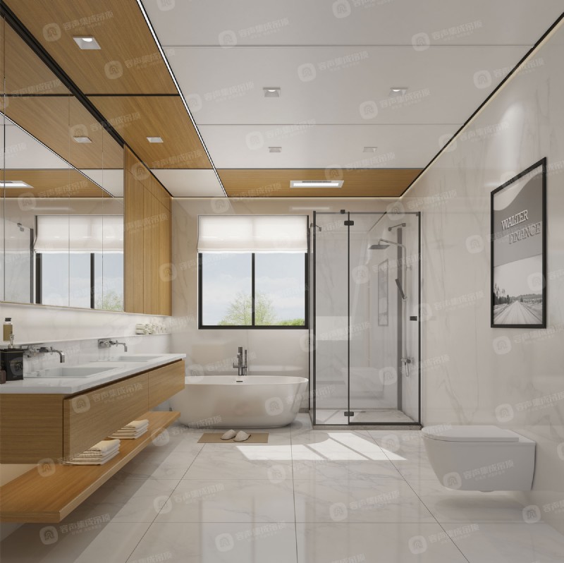 容聲集成吊頂無膠大板效果圖