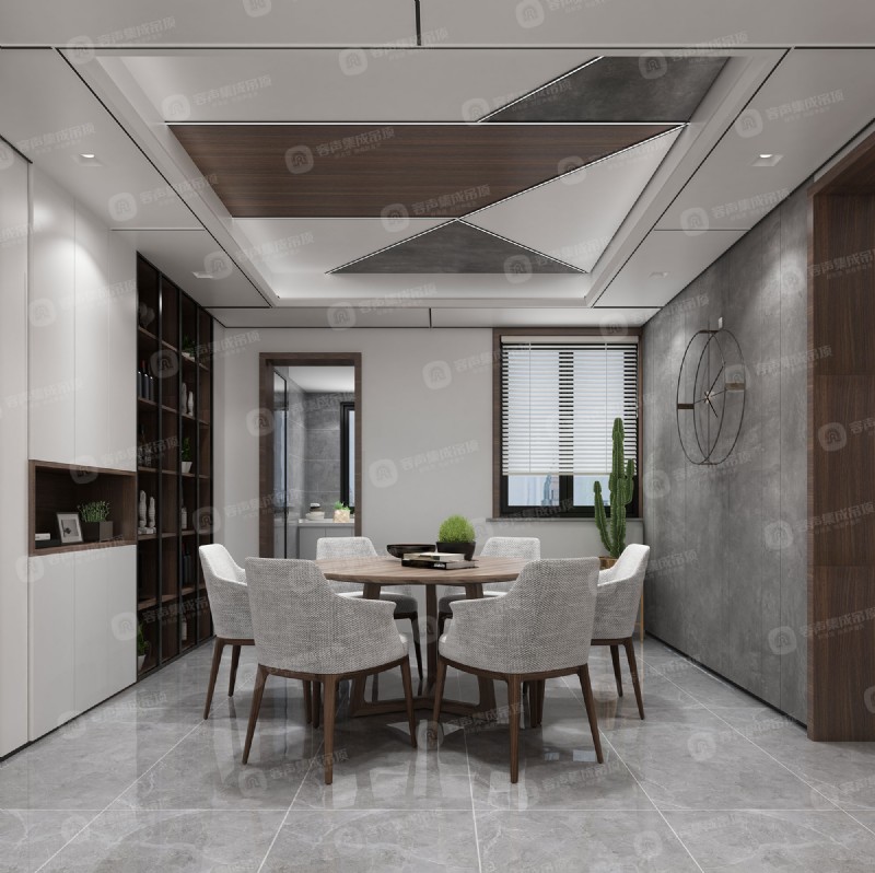 容聲集成吊頂無膠大板效果圖