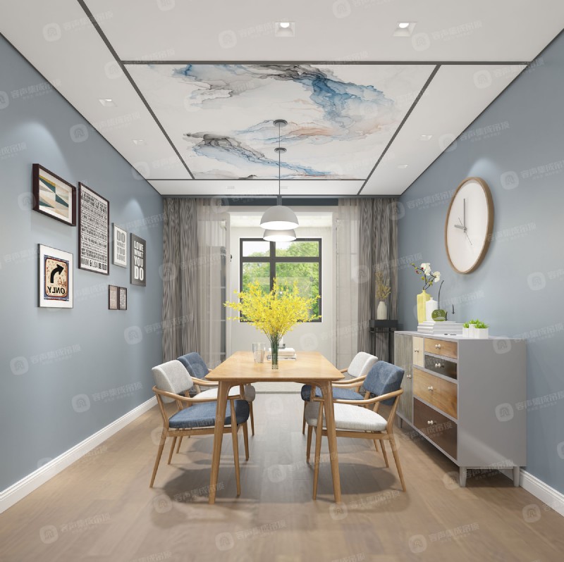 容聲集成吊頂無膠大板效果圖