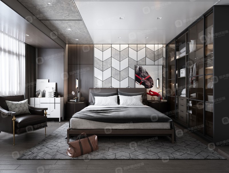 容聲集成吊頂無膠大板效果圖