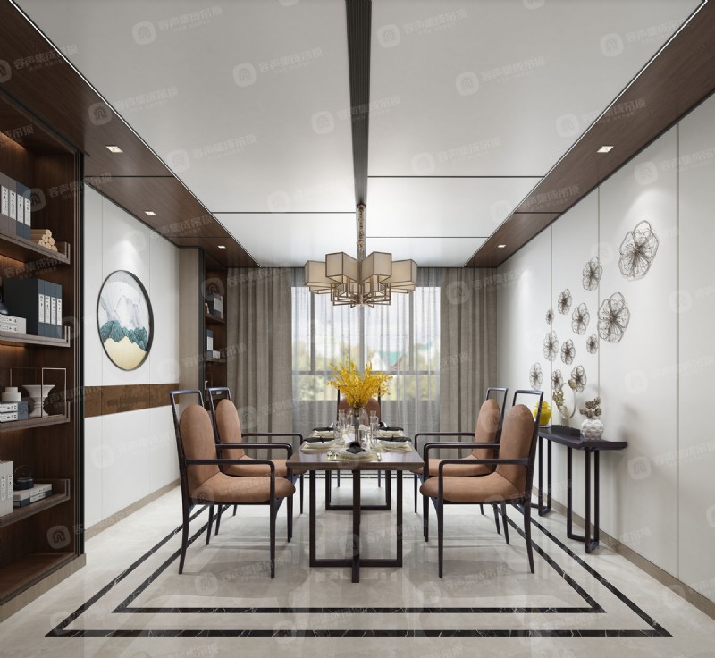 容聲集成吊頂無膠大板效果圖