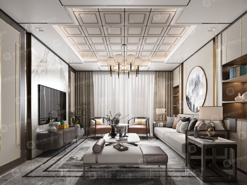 容聲集成吊頂無膠大板效果圖