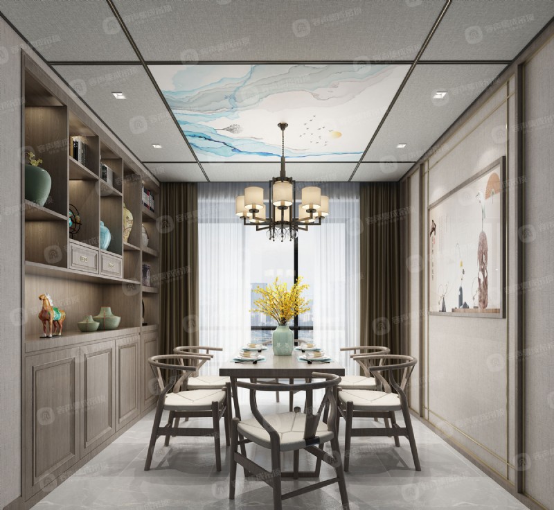 容聲集成吊頂無膠大板效果圖