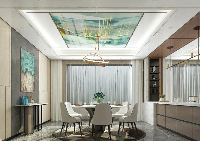 好看的容聲吊頂 驚艷圣誕老人